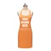 Custom 360g Peach Twill Aprons