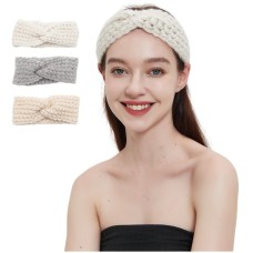 Winter Autumn Mohair Knitted Headbands