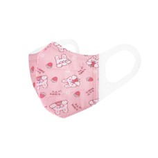 Children's 3D Cute Cartoon Heat Transfer Printed Face Masks