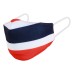 Double Layer Knitted National Flag Face Mask Washable Anti-Fog