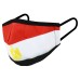 Double Layer Knitted National Flag Face Mask Washable Anti-Fog