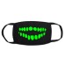 Luminous Fluorescent Icon Biking Mask