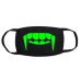 Luminous Fluorescent Icon Biking Mask