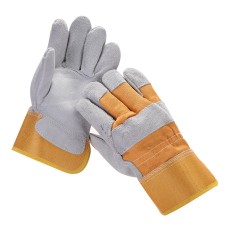 Leather Safety Work Gloves Welder Electric Welding Gloves