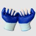 Nylon Blue Nitril Gloves Non-Slip Waterproof Oil-proof Thickened Industrial Protection Gloves