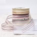 2.5cm Transparent Gauze Ribbons Floral Decorative Gift Packaging Ribbons