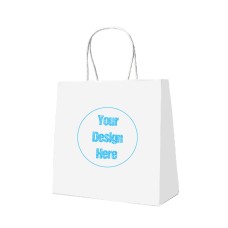 9.8'' x 9.5'' x 5.2'' Shopping Bags With Your Design Printing 5000pcs