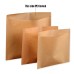 Customized PE Lined Brown Kraft Paper Food Packing Bags