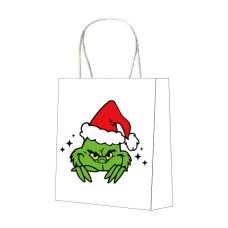 4.3'' x 8.7'' x 4'' Shopping Bags With CMYK Printing 1000pcs