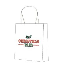 4.3'' x 8.7'' x 4'' Shopping Bags With CMYK Printing 3000pcs