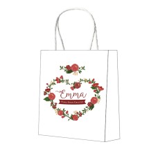 4.3'' x 8.7'' x 4'' Shopping Bags With CMYK Printing 5000pcs