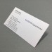 480g Premium Crystal Raised Letters Business Cards 3.5'' x 2'' 