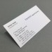 480g Premium Crystal Raised Letters Business Cards 3.5'' x 2'' 