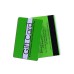 Custom Plastic Card with Magnetic Strip 2 1/8 x 3 3/8 30mil