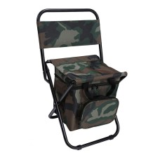 Foldable Camouflage Camping Chair Portable Lightweight Cooler Bags