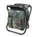 Foldable Camouflage Camping Chair Portable Lightweight Cooler Bags