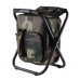 Foldable Camouflage Camping Chair Portable Lightweight Cooler Bags