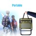 Foldable Camping Chair Portable Lightweight Cooler Bags Suitable for Fishing Hiking Picnic Travel