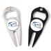 Golf Divot Repair Tools Pitchforks Metal with Enamel Golf Ball Markers