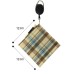 Plaid Golf Cloth Velvet Polyester Golf Towels