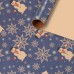 Vintage Kraft Gift Wrapping Paper Snack Wrap Printing