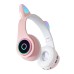 Cat Ear Lighting Bluetooth Headset  Wireless Gaming Sport Headset