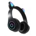 Cat Ear Lighting Bluetooth Headset  Wireless Gaming Sport Headset