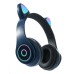 Cat Ear Lighting Bluetooth Headset  Wireless Gaming Sport Headset