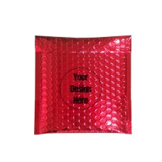 7'' x 7'' Self-Adhesive Foil Bubble Bags Printing.