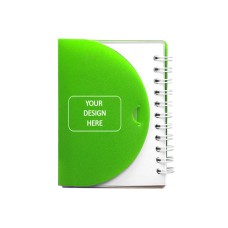 6'' x 4.3'' Spiral Notebooks With Logo Printing