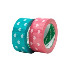 Peach Heart Sealing Tapes Express Packaging Tapes Printing