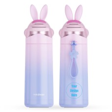 11oz Double Wall Thermos Colorful Rabbit Style