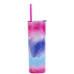 2023 Outdoor Straight Straw Sport Tumbler Tie Dye Style