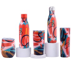 Custom Water Bottle With Heat Transfer Printing