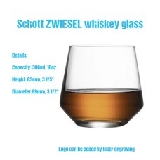 10 OZ Schott Whiskey Glasses