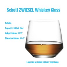 13 OZ Schott ZWIESEL Whiskey Glass