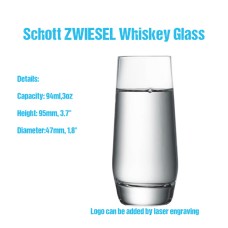 3 OZ Schott ZWIESEL Whiskey Glasses