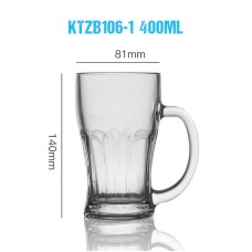 13 OZ ZB106-1 Glass Beer Cups Whisky Cups