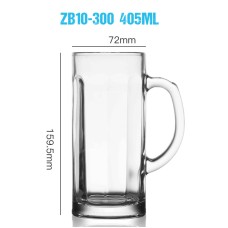 405ml 13 OZ ZB10-300 Glass Beer Cups Whisky Cups