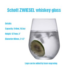 548ml 18.5 OZ Schott Water Glasses