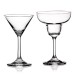 Creative Personalized Martini Margarita Crystal Glasses