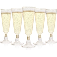 5OZ 150ML Disposable Plastic Champagne Cup Trial Cup