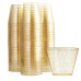 Disposable Gold Silver Power Whiskey Plastic Cups