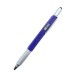 Multi-Function 6 in 1 Ballpoint Pen Tool Pen Scredriver Gradienter Touch Screen Heads With Personalized Logo