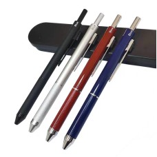 Multifunctional 4 Colors In 1 Gravity Sensor Ballpen Automatic Ballpoint Pen