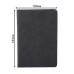 B5 180MM X 255MM Soft Leather Hardcover Notebooks