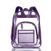 Transparent Backpacks Clear PVC Waterproof Plastic Fashion Simple Bag