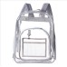 Transparent Backpacks Clear PVC Waterproof Plastic Fashion Simple Bag