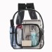 Waterproof Transparent PVC School Bag Outdoor Student Backpack