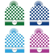 Custom Team Beanies Checks Style